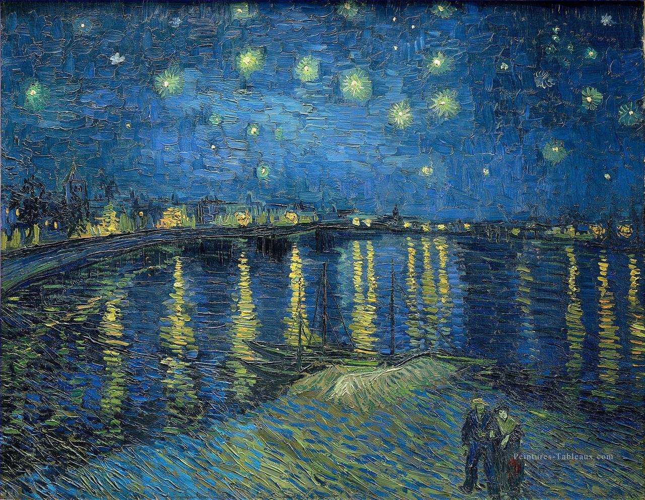 La nuit étoilée 2 Vincent van Gogh Peintures à l'huile